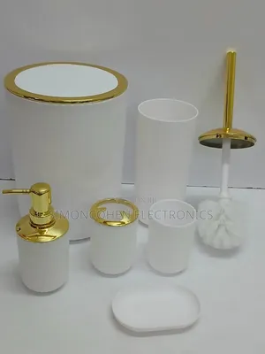 6 In 1 Bathroom Organizer Set