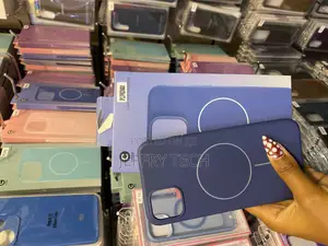 Shopeey iPhone 12 Pro Max Liquid Tpu Silicone Magsafe Phone Case
