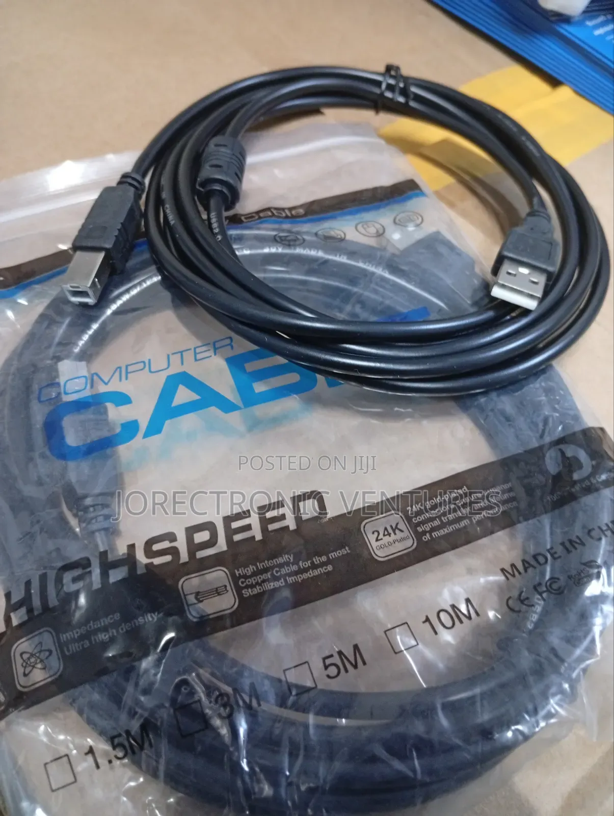 High Quality 3 Meter Printer Cable