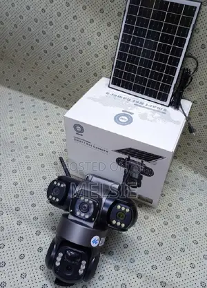 V380 Triple Lens Three Screens Camera Solar Tripple Lens Camera . . .