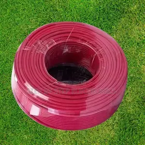 Strong 1.5mm Single Core Electrical Cable for Indoor Use-Red