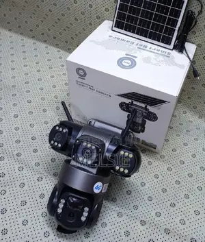 Intelligence 4g V380 Triple Lens Security Video Ip Camara )