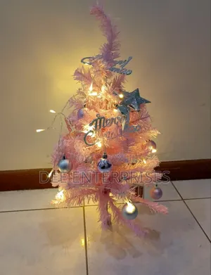 45cm Mini Table Top Christmas Tree With Decorations and Lights