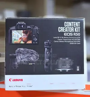 Canon Eos R50 Mirrorless Camera + Rf-S 18-45mm F4.5-6.3 Is S