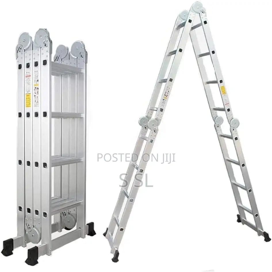 4 X 4 Steps Multi-Function Folding Articulated Ladder Aluminium