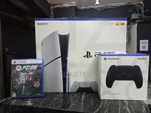 Ps5 Disc Edition With Fc 26 And Extra Controller White/Black