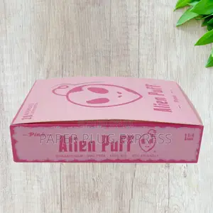 Alienpuff 1 1/4 Size Pink Rolling Paper