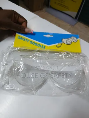 Ventilated Safety Goggles Clear