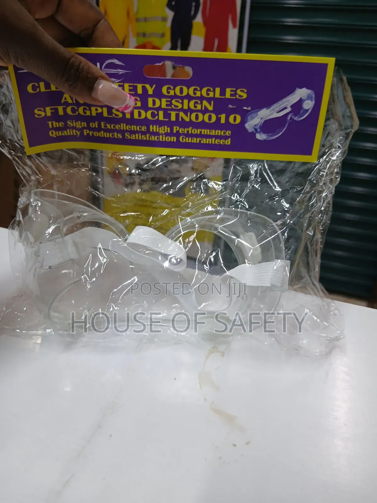 Industrial Approved Safety Goggles
