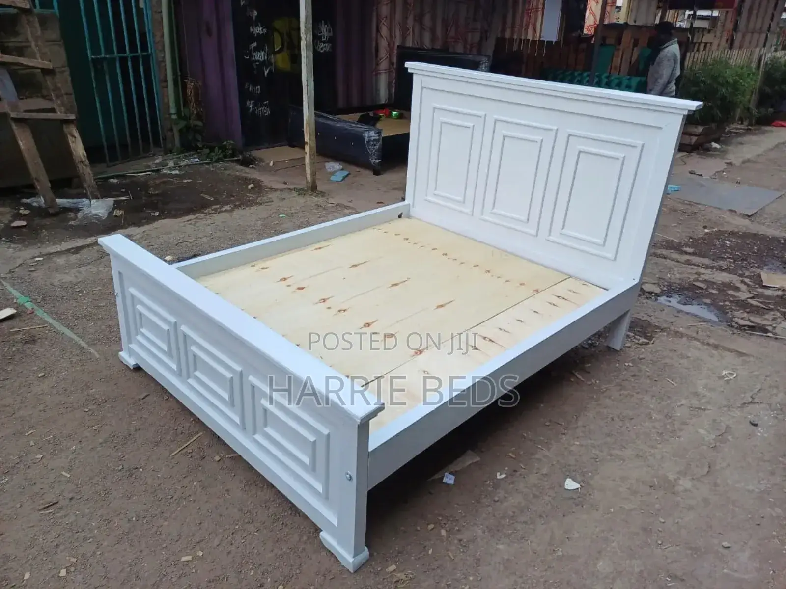 5by 6 Strong Hardwood Bed