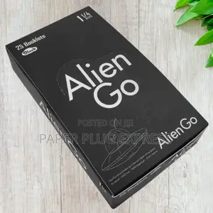Aliengo Black Rolling Papers 1 1/4 Size