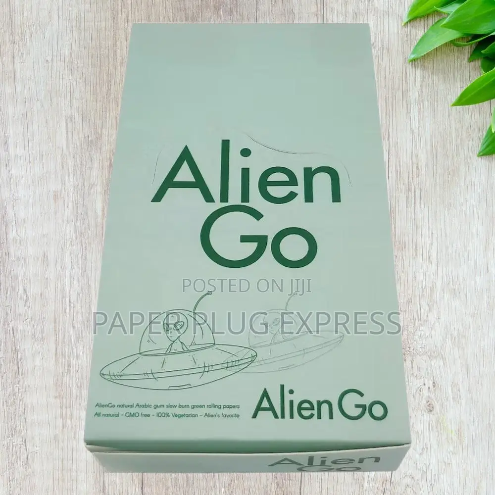 Aliengo Green Rolling Papers – King Size