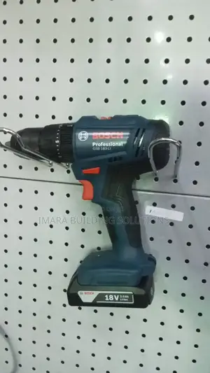 Bosch GSB 183-Li Cordless Drill Set –18v Lithium-Ion With Dual Battery