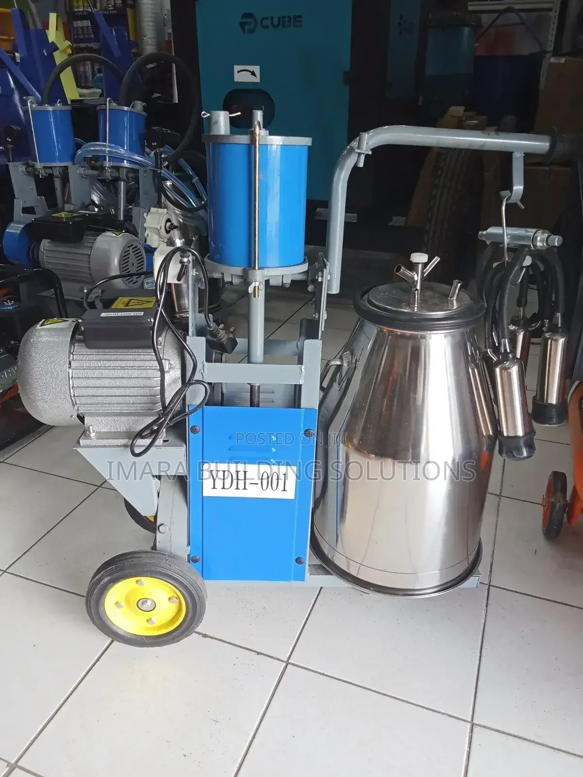 Single Drum Milking Machine – Efficient Portable Dairy Milker