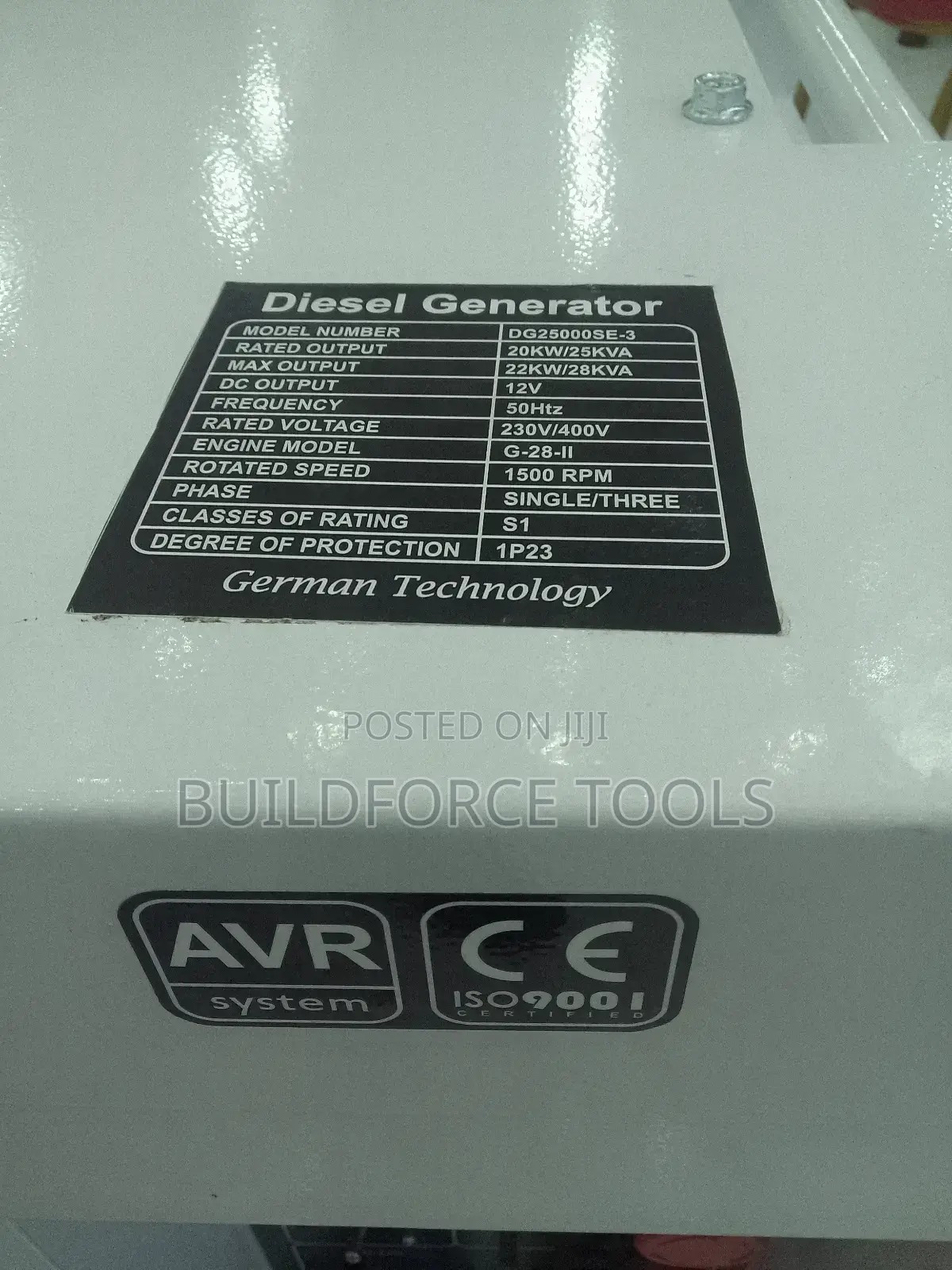 Pulsar 15kva Super Silent Generator