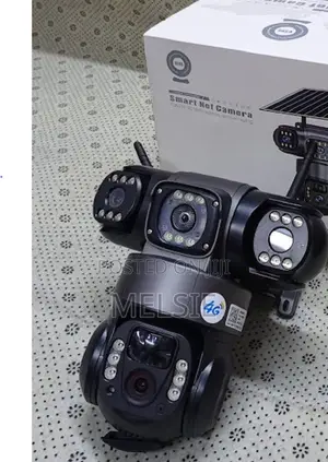 Dual Lens Solar-Powered Camera Solar Light CCTV Security Camera