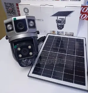 Sim Card 4g Wireless Dual Lens Security Solar Camera