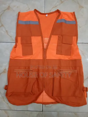 Orange Half Jackets