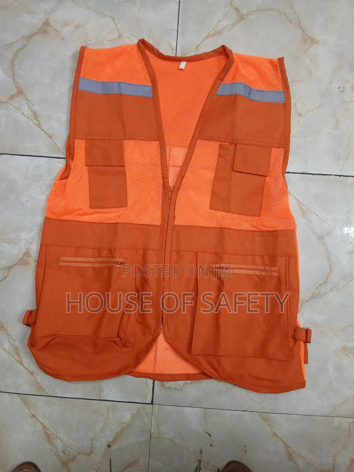 Orange Half Jackets