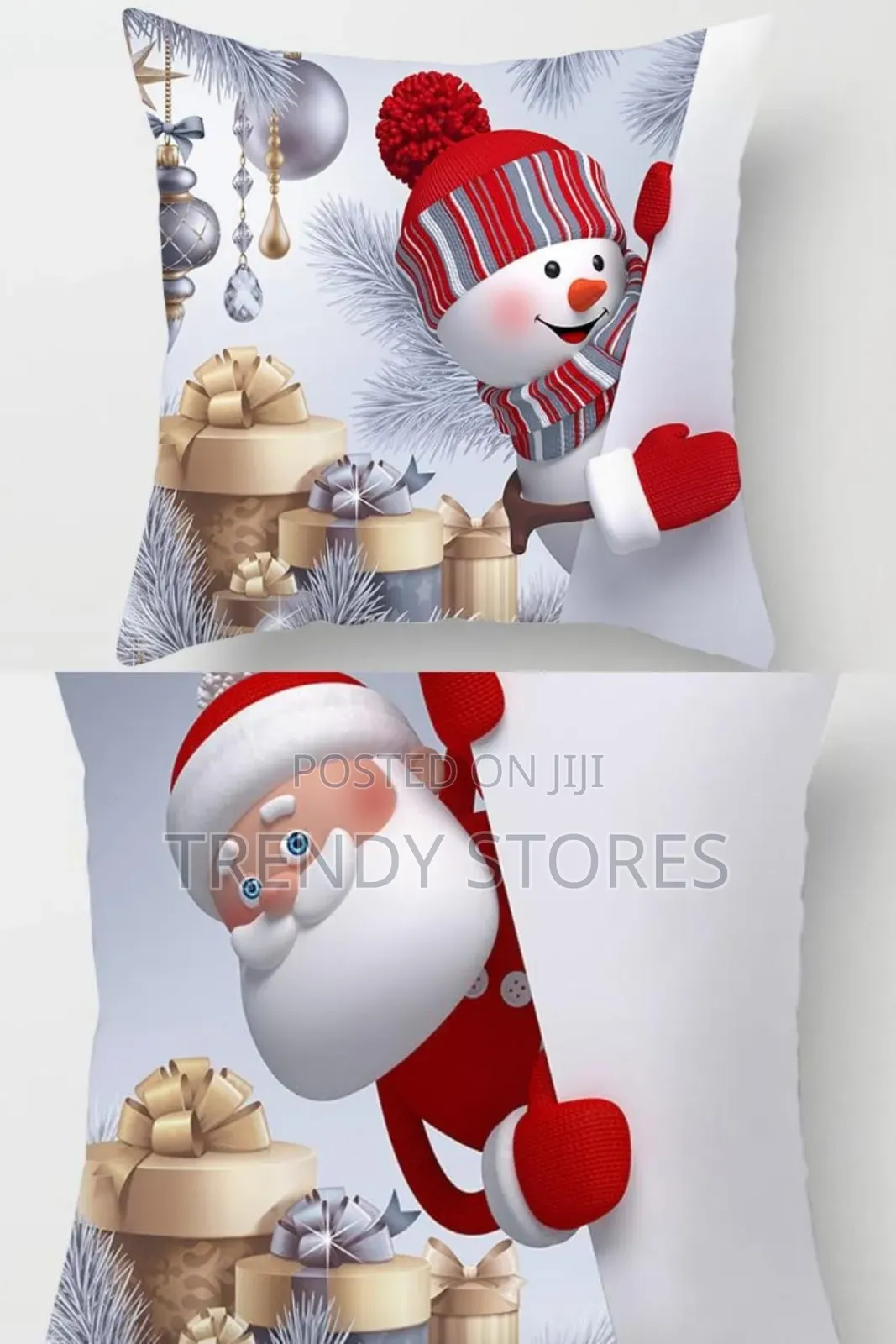 Snowman Pillow Case
