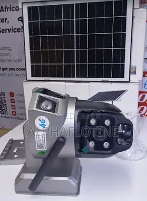 Solar Light Sim Card Dual Lens CCTV Camera