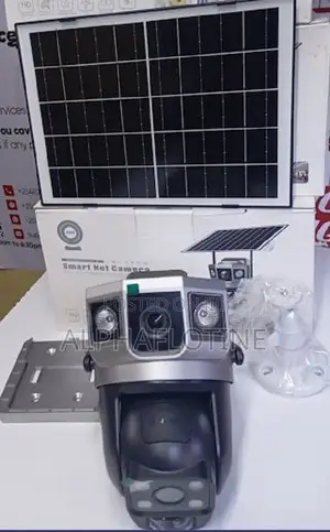 4g Sim Card Dual Lens Solar Powered PTZ Camera Outdoor