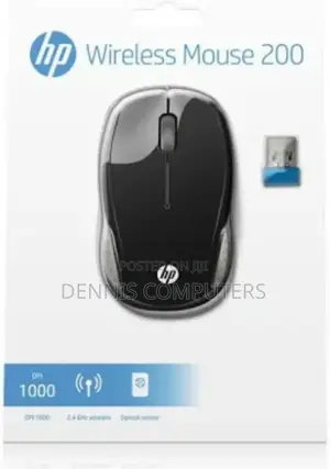 Hp 200 Wireless Mouse - Black