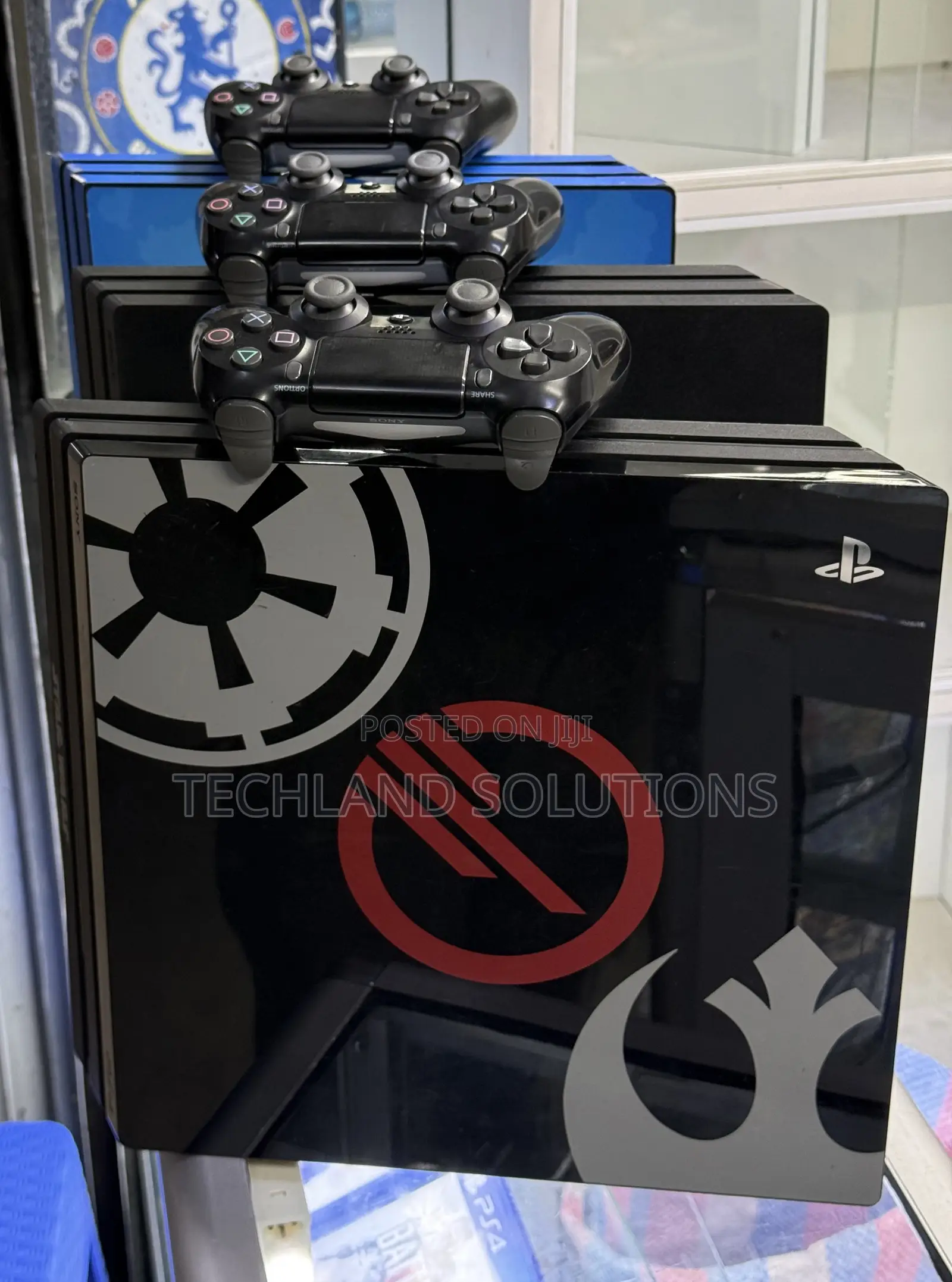 Mint Condition Chipped Ps4 Pro Machine