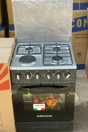 Affordable 60 By 60 Global Star 3gas +1electric Standing Cooker