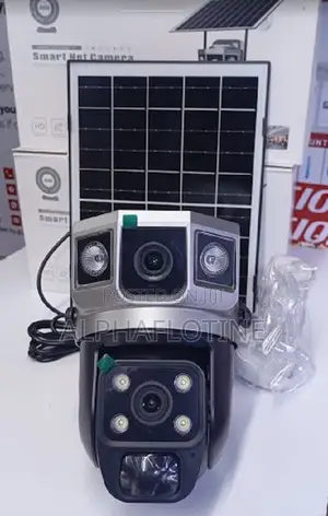 Wifi Dual Lens Solar Powered Camera