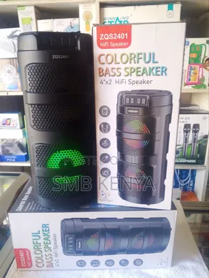 Zqs2401 Colorful Lighting Controlled Audio Speaker