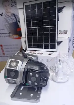 Ultimate Security Solution Wifi Dual Lens PTZ Solar Camera