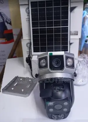 Solar Camera Wifi Dual Lens PTZ 4mp