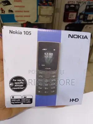 New Nokia 105 Black