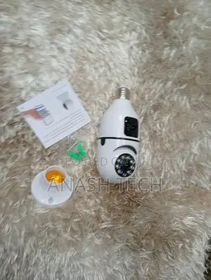 Smart Net 2 Eye Bulb PTZ Camera V380 Wifi Smart Wireless CCTV Camera