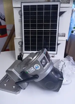 Sim Card CCTV Camera 4mp Dual Lens Solar Power
