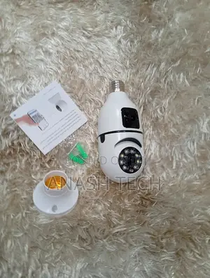 V380 Bulb Wifi Dual Camera Vision PTZ Security Camera