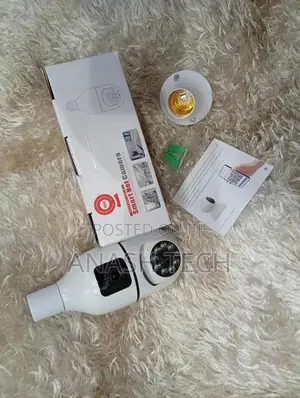 PTZ Dual Lens Camera V380 Bulb V380 PTZ Bulb Wifi Camera