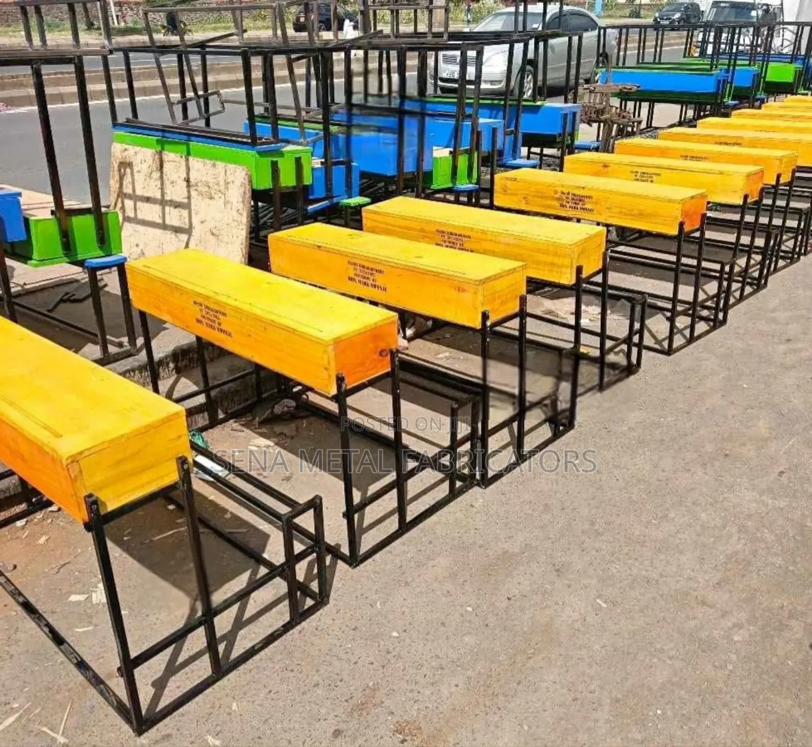 Branded School Lockers or Desks.