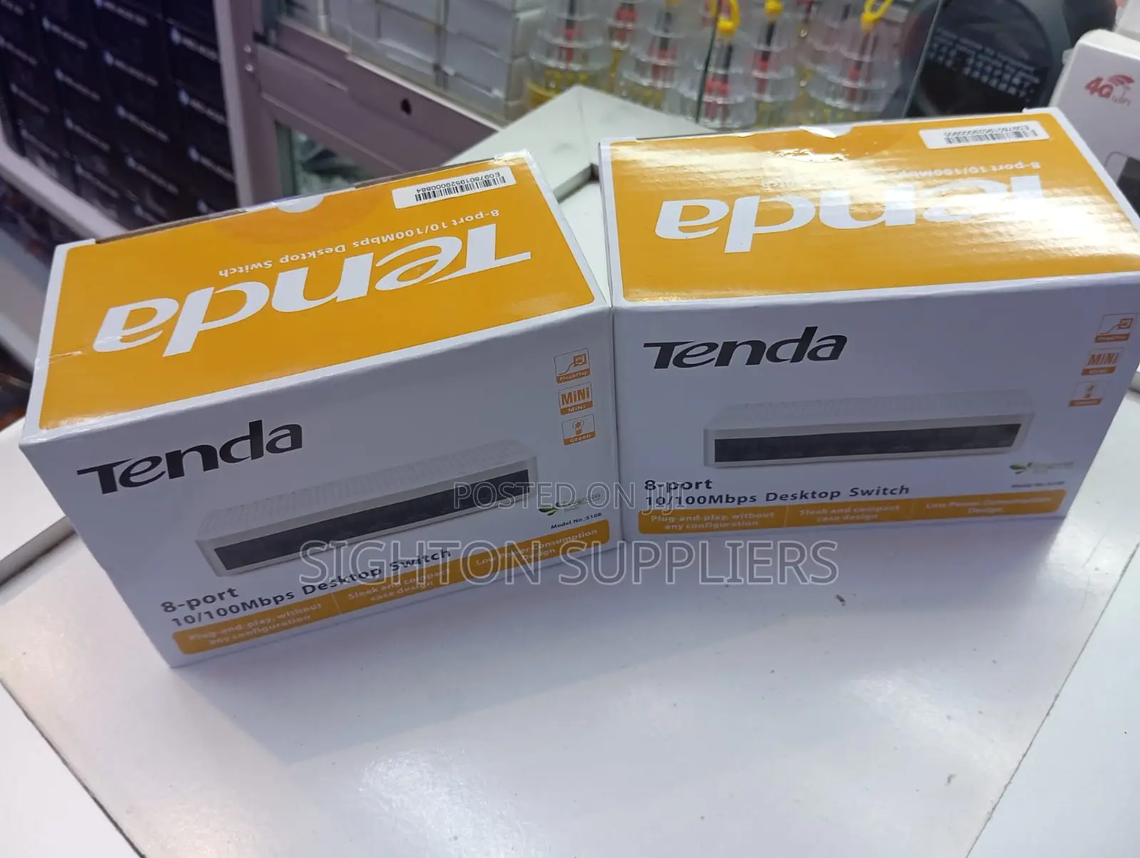 Tenda S108 8-Port Ethernet Switch