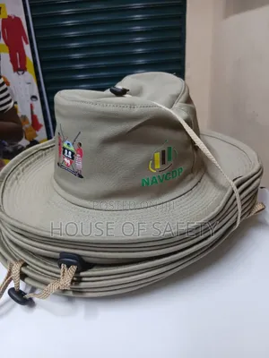 Safari Hats in Beige Colours With Logo