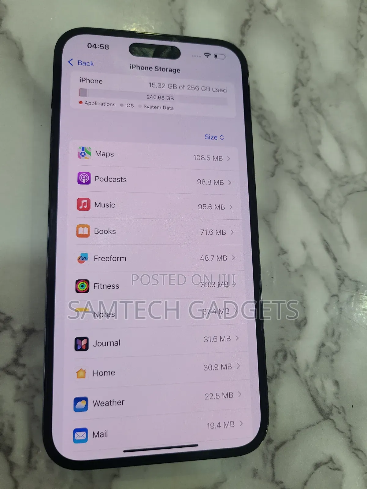 Apple iPhone 14 Pro Max 256 GB Purple
