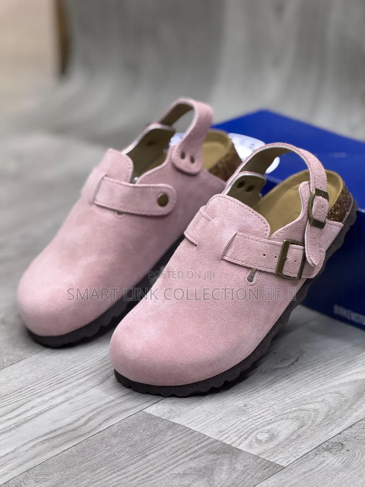 Pink Ladies Leather Sandals