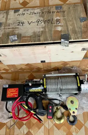 Electric Winch 24 Voltage 6 Tonnes