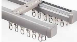 Aluminium Straight White Rails