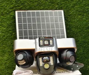 Triple Lens Hd Security Solar Camera With 4g Outdoor Smart