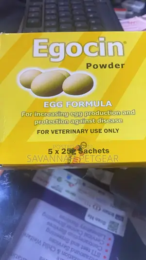 Egocin Powder Egg Formula Formulated for Poultry - 25 Grams