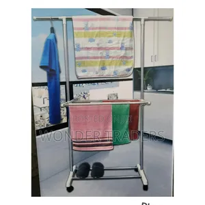 *Coat Rack/Floor Coat Rack, Stainless Steel Hanger.