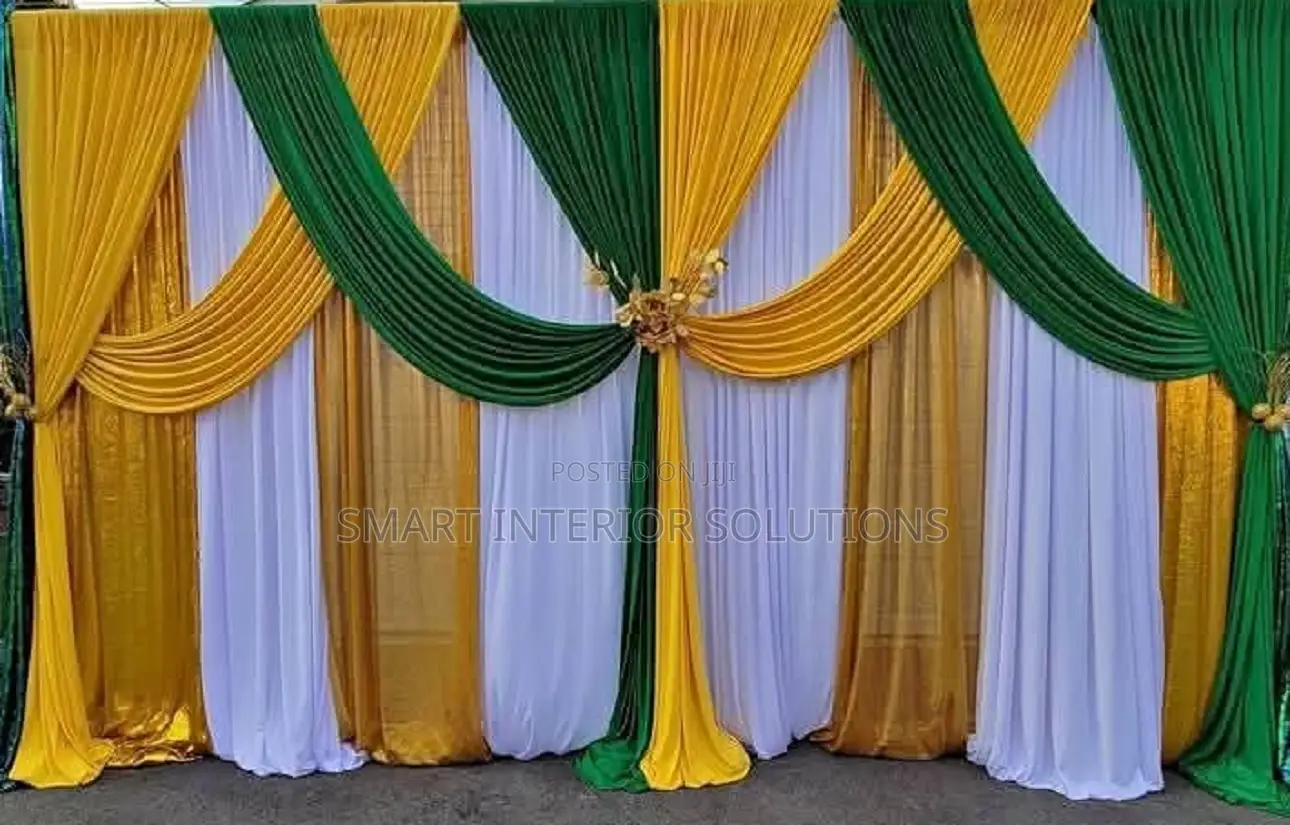 Church Interior Curtains
