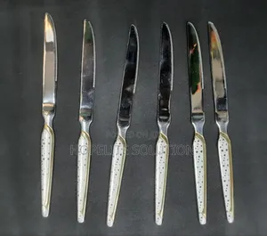 Boyuan Heavy Stainless Steel Gold Line Cutlery Set